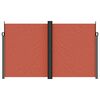 vidaXL Retractable Side Awning Terracotta 200x600 cm
