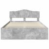 vidaXL Bed Frame with Headboard Concerte 140 x 200 cm Solid Pine Wood