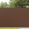 vidaXL Garden Fence Double-Sided Brown 1.8x3 m PVC