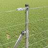 vidaXL Fence Post Galvanized 25 x 1 m Steel