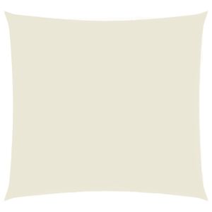vidaXL Sunshade Sail Oxford Fabric Square 3.6x3.6 m Cream