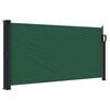 vidaXL Retractable Side Awning Dark Green 100x300 cm