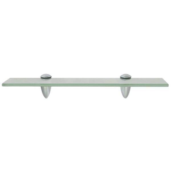 vidaXL Floating Shelves 2 pcs Glass 40x10 cm 8 mm