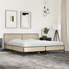 vidaXL Bed Frame without Mattress Sonoma Oak 180x200 cm Super King