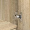 vidaXL Cabinet with Drawer Sonoma Oak 55.5x34x119.5 cm Engineered Wood