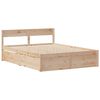 vidaXL Bed Frame without Mattress 160x200 cm Solid Wood Pine