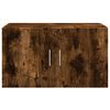 vidaXL Wall Cabinet Smoked Oak 70x42.5x40 cm Engineered Wood