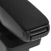 vidaXL Car Armrest Black 16x30x(40-50) cm ABS