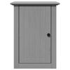 vidaXL 3 Piece Bathroom Furniture Set BODO Grey Solid Wood Pine