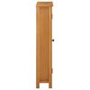vidaXL Storage Cabinet 50x22x110 cm Solid Oak Wood