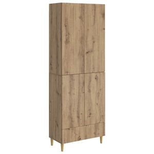 vidaXL Cabinet Set 2 pcs Artisan Oak Engineered Wood