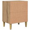 vidaXL Bedside Cabinets 2 pcs Artisan Oak 40x30x50 cm Engineered Wood
