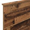 vidaXL Bed Frame with Headboard Old Wood 90 x 190 cm Engineered Wood