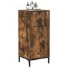 vidaXL Bathroom Cabinet Smoked oak 39.5 x 36 x 88 cm Engineered wood