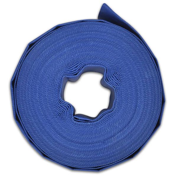 vidaXL Flat Hose 100 m 3" PVC