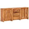 vidaXL Sideboard with 3 Drawers and 4 Doors Solid Wood