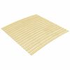 vidaXL Slatted Bed Base | Brown | Solid poplar wood | 120x200 cm | Foldable
