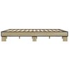 vidaXL Bed Frame without Mattress Sonoma Oak 180x200 cm Super King