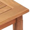 vidaXL Garden Dining Table 200x100x75 cm Solid Teak Wood