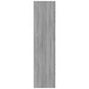 vidaXL Wardrobe Grey Sonoma 100x50x200 cm Engineered Wood