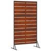 vidaXL Privacy Screen Grey 100 x 50 x 180 cm Weathering Steel