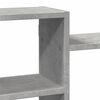 vidaXL Wall Shelf Concrete Grey 129x18x42 cm Engineered Wood