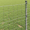 vidaXL Euro Fence Silver 1.4 x 10 m Hot dip galvanized iron