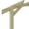 vidaXL Garden Pergola Impregnated Pinewood 180x210x40 cm
