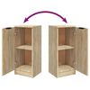 vidaXL Sideboard Sonoma Oak 30x30x70 cm Engineered Wood