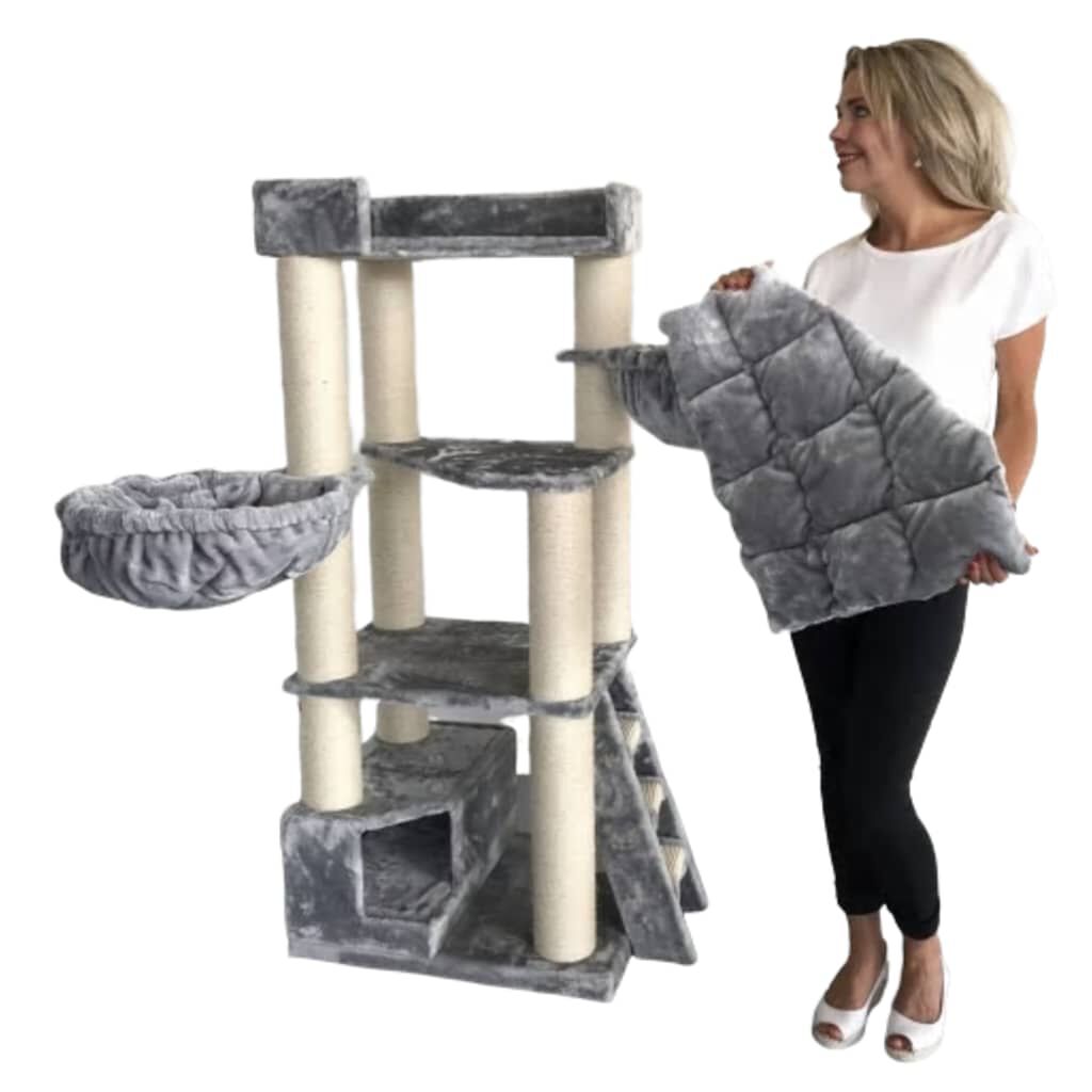 corner coon cat tree