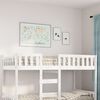 vidaXL Children's Bed without Mattress White 90x190 cm Solid Wood Pine