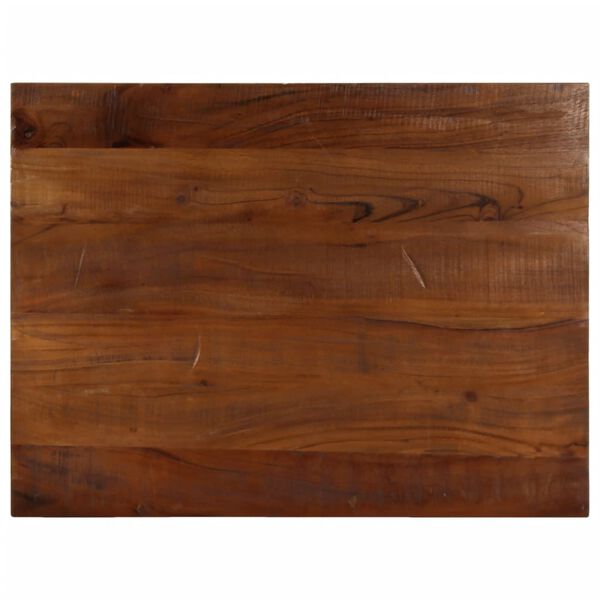 vidaXL Table Top 70x60x2.5 cm Rectangular Solid Wood Reclaimed