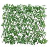 vidaXL Artificial Ivy Trellis Expandable Green 186x30 cm