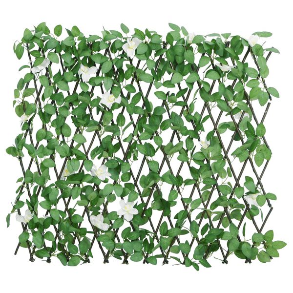 vidaXL Artificial Ivy Trellis Expandable Green 186x30 cm