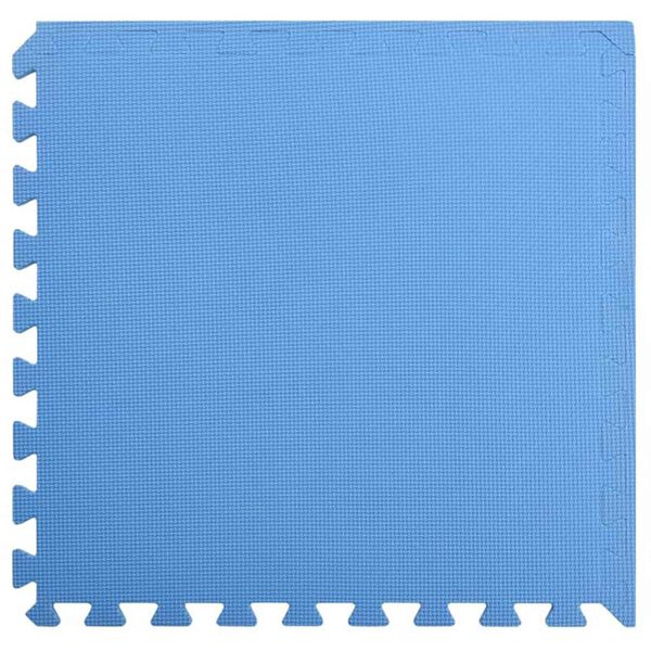 vidaXL Puzzle Exercise Mats 24 pcs Blue 8.64 ㎡ EVA Foam