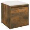 vidaXL Box Drawer Smoked Oak 40.5x40x40 cm Engineered Wood
