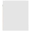 vidaXL Wall-Mounted Bedside Cabinets 2 pcs White 38x34x40 cm