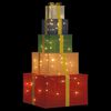 vidaXL Christmas Decoration Gift Box 250 LEDs Warm White