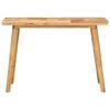 vidaXL Dinning Table Natural 100 x 55 x 75 cm Solid Mango Wood