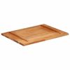 vidaXL Table Top Solid Wood Acacia 25-27 mm 60x80 cm