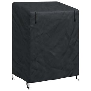 vidaXL Outdoor Swing Cover Black 120 x 90 x 155 cm 210D Oxford Fbric