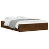 vidaXL Bed Frame with Drawers without Mattress Brown Oak 150x200 cm King Size