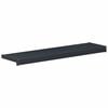 vidaXL Window Sill Anthracite with wood grain 100 x 25 x 4.5 cm PVC