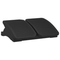 vidaXL Footrest Black 43.5x32.5x10.5 cm