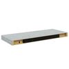vidaXL Floating Wall Shelf Concrete Grey 60x23.5x3.8 cm MDF