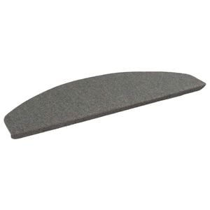 vidaXL Self-adhesive Stair Mats 15 pcs 80 x 28 x 3.5 cm Grey
