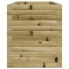 vidaXL Garden Planter 110x40x46 cm Impregnated Wood Pine