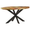 vidaXL Dining Table 160x90x75 cm Solid Reclaimed Wood