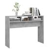 vidaXL Console Table Concrete Grey 105x30x80 cm Engineered Wood