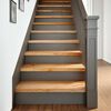 vidaXL Stair Treads 2 pcs Light Brown 70x25x2 cm Solid Wood Oak